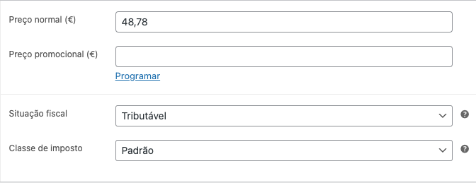 Preço Sem IVA WooCommerce
